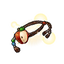 りんごのブレスレット