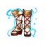 緋剣の戦靴
